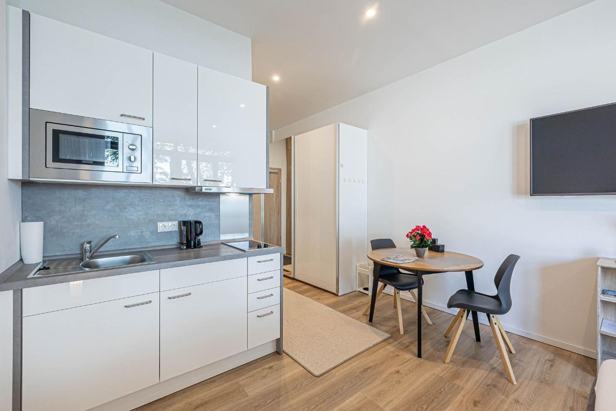 Fewo1846 Intermar - Leichte Brise - Modernes Studioapartment Mit Meerblick Gluecksburg Ngoại thất bức ảnh