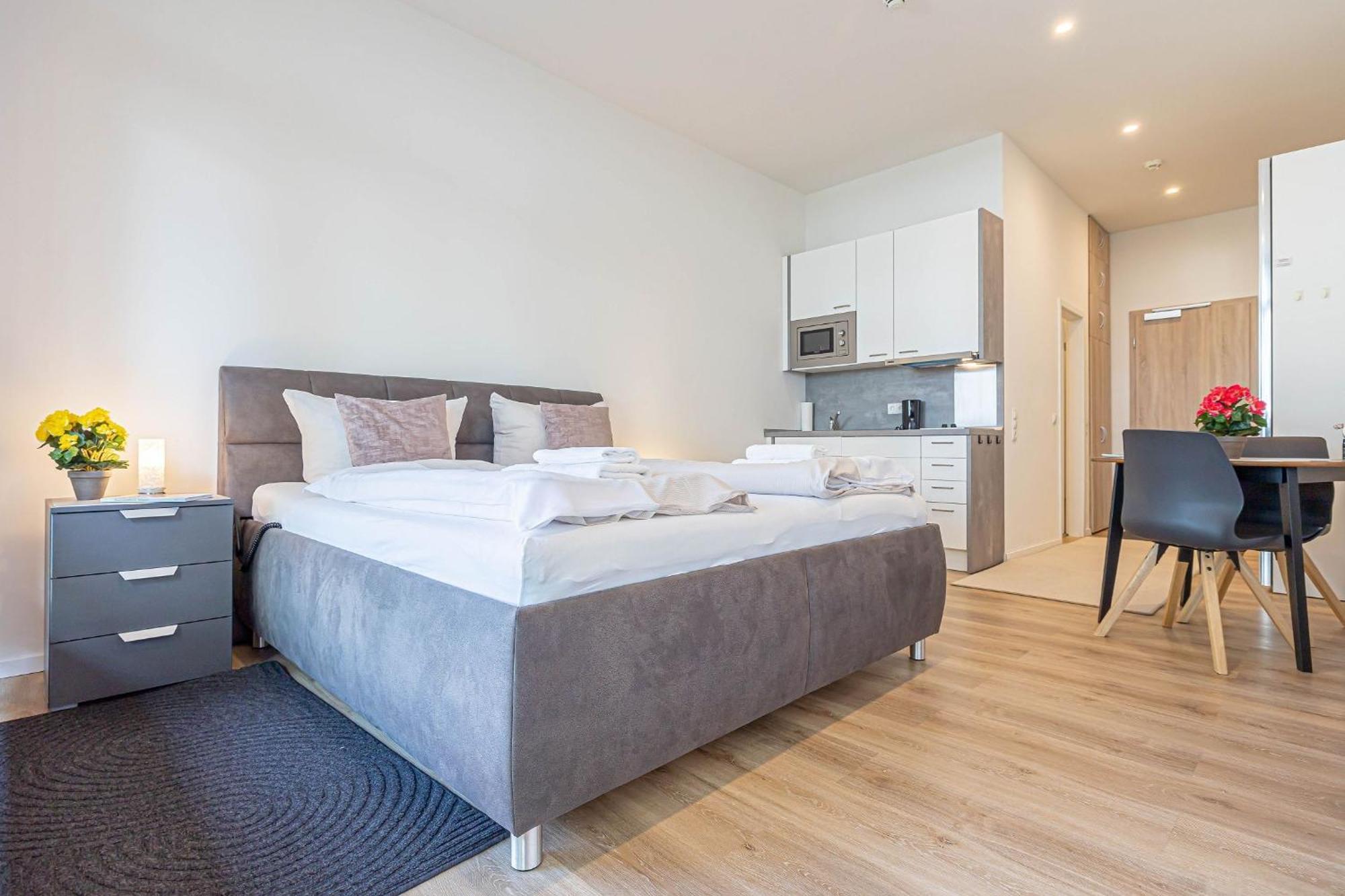 Fewo1846 Intermar - Leichte Brise - Modernes Studioapartment Mit Meerblick Gluecksburg Ngoại thất bức ảnh